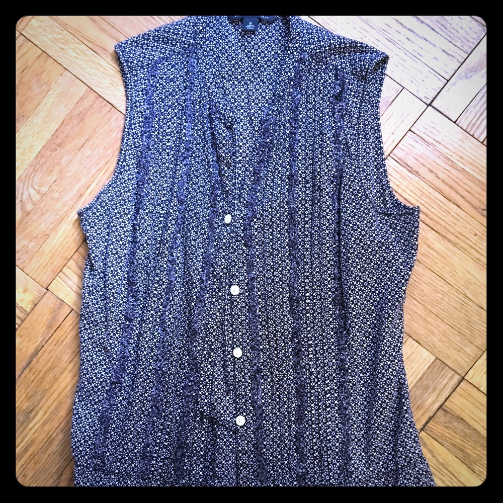 Banana Republic sleeveless blouse (Medium)